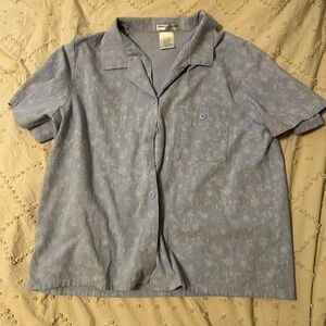 Light Blue Button-Up